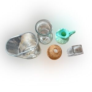 Five Glass Vases Bundle 🏺